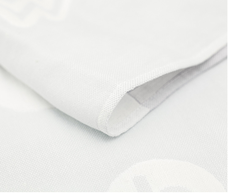Dubbel Katoenen van de Lagen Kleurrijk Jacquard Stoffen130gsm Levendig Patroon