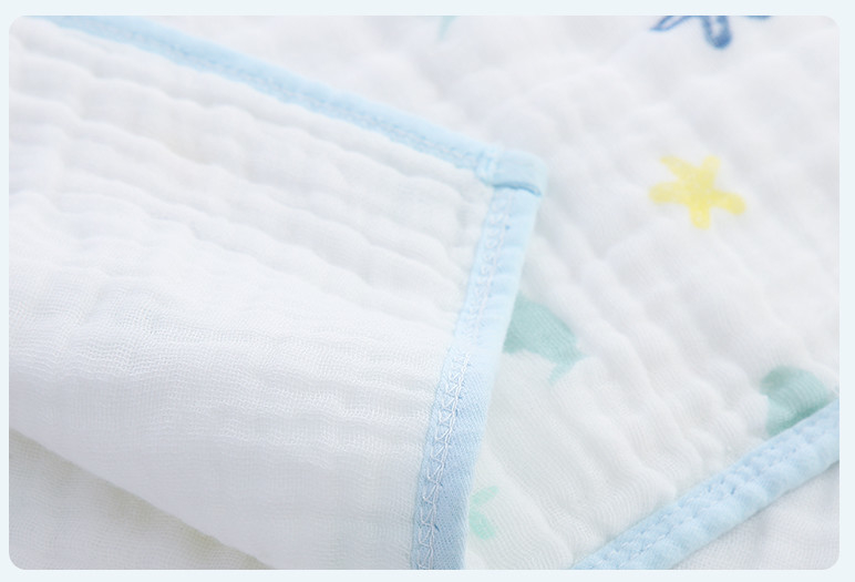 Zuiver Katoen 4 Laag antistatisch Gauze Fabric For Newborn Clothes van zuigelingenjaren '40