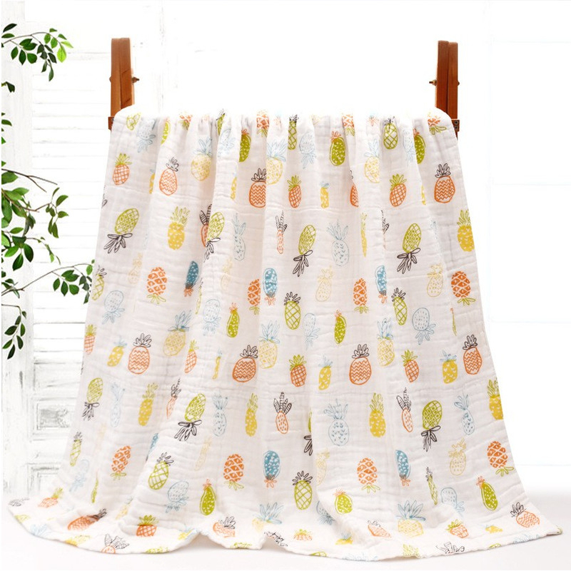 Het comfortabele Levendige Ontwerp kleurde Zacht Gauze Fabric 150gsm niet Irriterend
