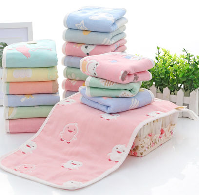 Levendige Katoenen van de Patroonjacquard Stof Twee Lagen Comfortabele Hoge Snelheid