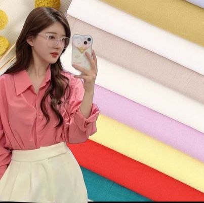 100 Percenten Katoenen Stoffen voor Geweven de jaren '40garen 130GSM van het Overhemdsjasje een Klasse